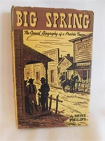 Big Springs by Shine Phillips, autographed, 1942