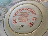 Oklahoma Souvenir Plates, Ashtrays (1 box)