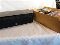 Yamaha Speaker, CD’s, VHS Tapes, Cassettes