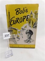 Bob’s Europe by Bass, autographed book, 1949