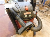 Craftsman 16 gallon shop vac- powers on