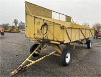 Custom 20'x8' Side Dump Produce Cart