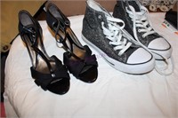 2 pair  Ladies Shoes