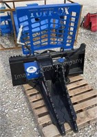 New Tuff-Ox Skid Steer Tree Puller Attachment