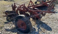 Old Pull Type 2 Bottom Plow