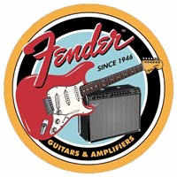 New Fender Guitars & Amplifers Since '46  Tin Sign