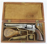 Colt Model 1860 Army .44 Caliber Revolver, Cased