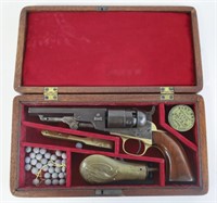 1862 Colt .36 Cal. Pocket Navy Revolver, Cased