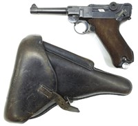WWII German Mauser P.08 9mm Luger Pistol