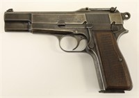 WWII German FN Browning Hi-Power 9mm Pistol