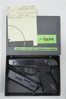 Heckler & Koch Model P9S 9mm Semi-Auto Pistol