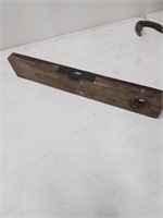 Antique wooden level