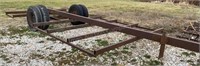 8 Bale Hay Trailer, Solid and Straight Steel