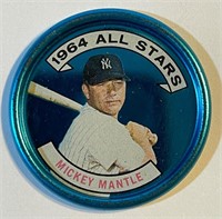 MICKEY MANTLE 1964 ALL-STAR COIN-GREAT SHAPE