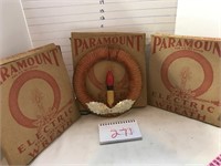 Set of 3 Paramount Electric Wreath