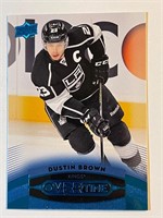 DUSTIN BROWN BLUE OVERTIME CARD