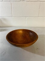 Vintage wooden bowl approx 10”