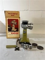 Vintage Rival Grind O Mat grinder chopper