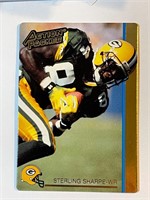 STERLING SHARPE ACTION PACKED TRADING CARD