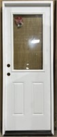 (CW) Reeb 30in Prehung Full View RH Exterior Door
