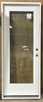 (CW) Reeb 32in Full-View LH Prehung Exterior Door