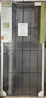 (CW) Black 36in Laguna Security Door