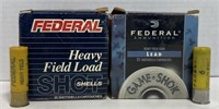 (BG) Federal Ammunition 20 Gauge Shotshells,