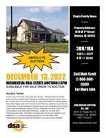Absolute Residential Real Estate Auction