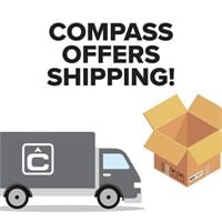 **COMPASS OFFERS SHIPPING**