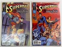 Superman Thunder Cats Both Covers