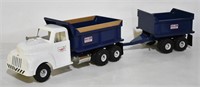 All American Toy Co. Dump Truck w/ Pup Trailer