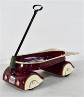 Restored Steelcraft Art Deco Child's Wagon Toy