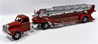 Restored Smith Miller B Mack Ladder Fire Truck