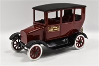 Cowderry Toy Works Flivver Side Show Car Prototype