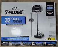 (BK) Spalding Youth Portable Basketball Hoop