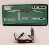 Pocket Knives, Craftsman (2) 4 blade camp knife.