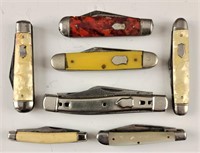 Pocket Knives (7) Assorted makers incl Irish.