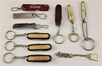 Pocket Knives (10) All Key/fob types.
