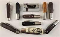 Pocket Knives (10) Mostly Barlow types.