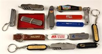Pocket Knives (15) Mostly modern advertising incl