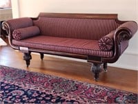 Antique American Empire Regency Sofa