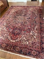 Large Antique Hand Woven Oriental Rug