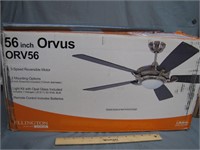 56" Orvus 3 Speed Reversible Motor Fan in Box