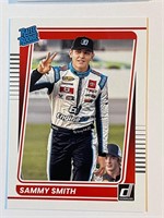 SAMMY SMITH RATED ROOKIE NASCAR TRADING CARD