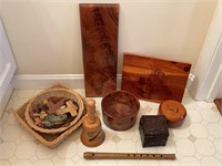 Wood Crosses-Trinket Boxes-Recorder-More
