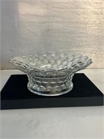American Clear open compote by FOSTORIA