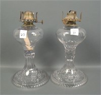 2 Riverside Clinch/ Collar Crystal Wild Rose Lamps