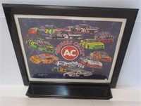 Framed AC Racing '93 "Winners Circle" poster