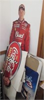 (4) Various posters including Dale Earnhardt,