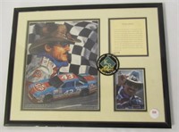Framed and matted Richard Petty "The King of